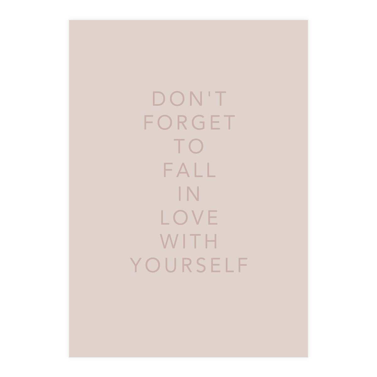 YOURSELF (Print Only)