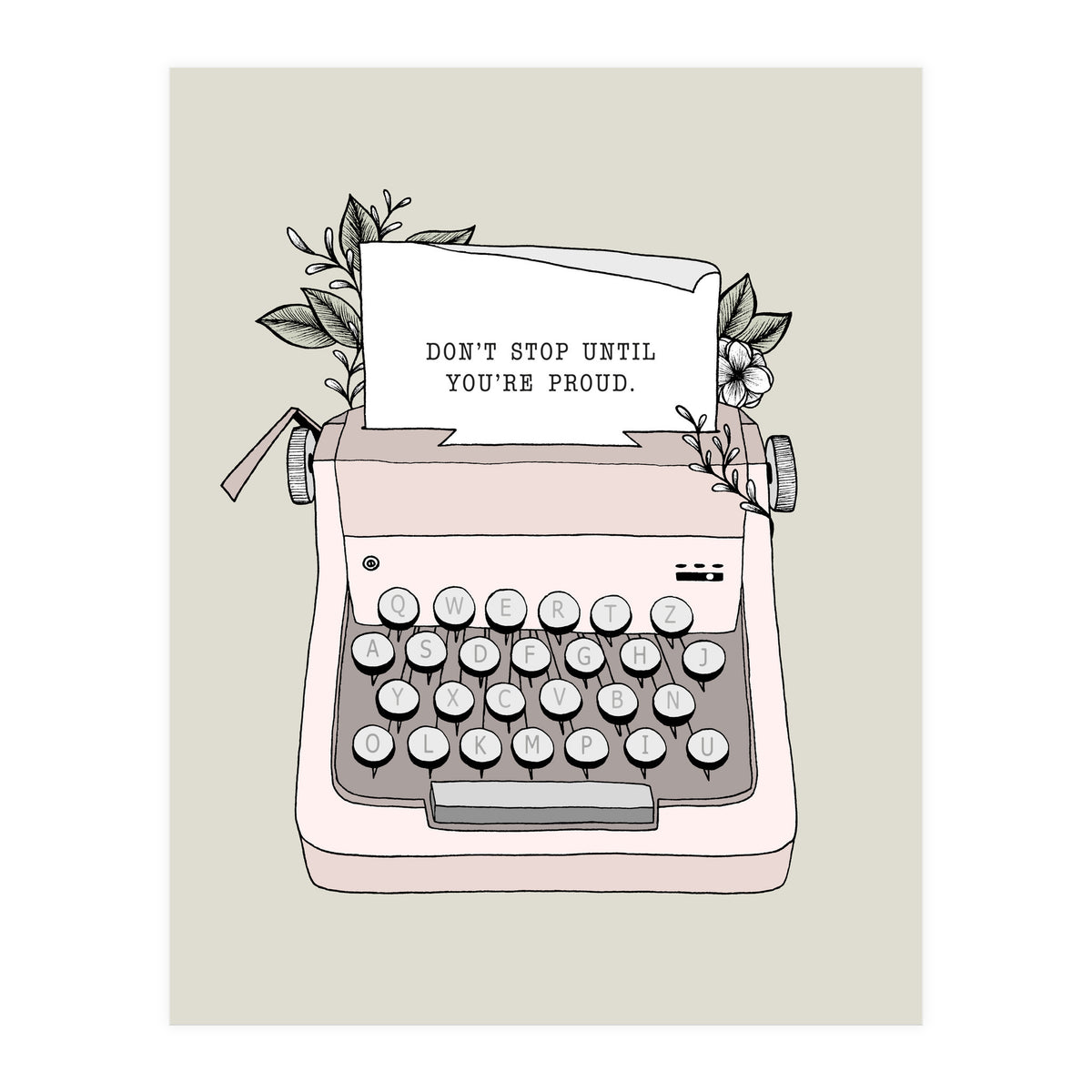 Don't Stop (Print Only)