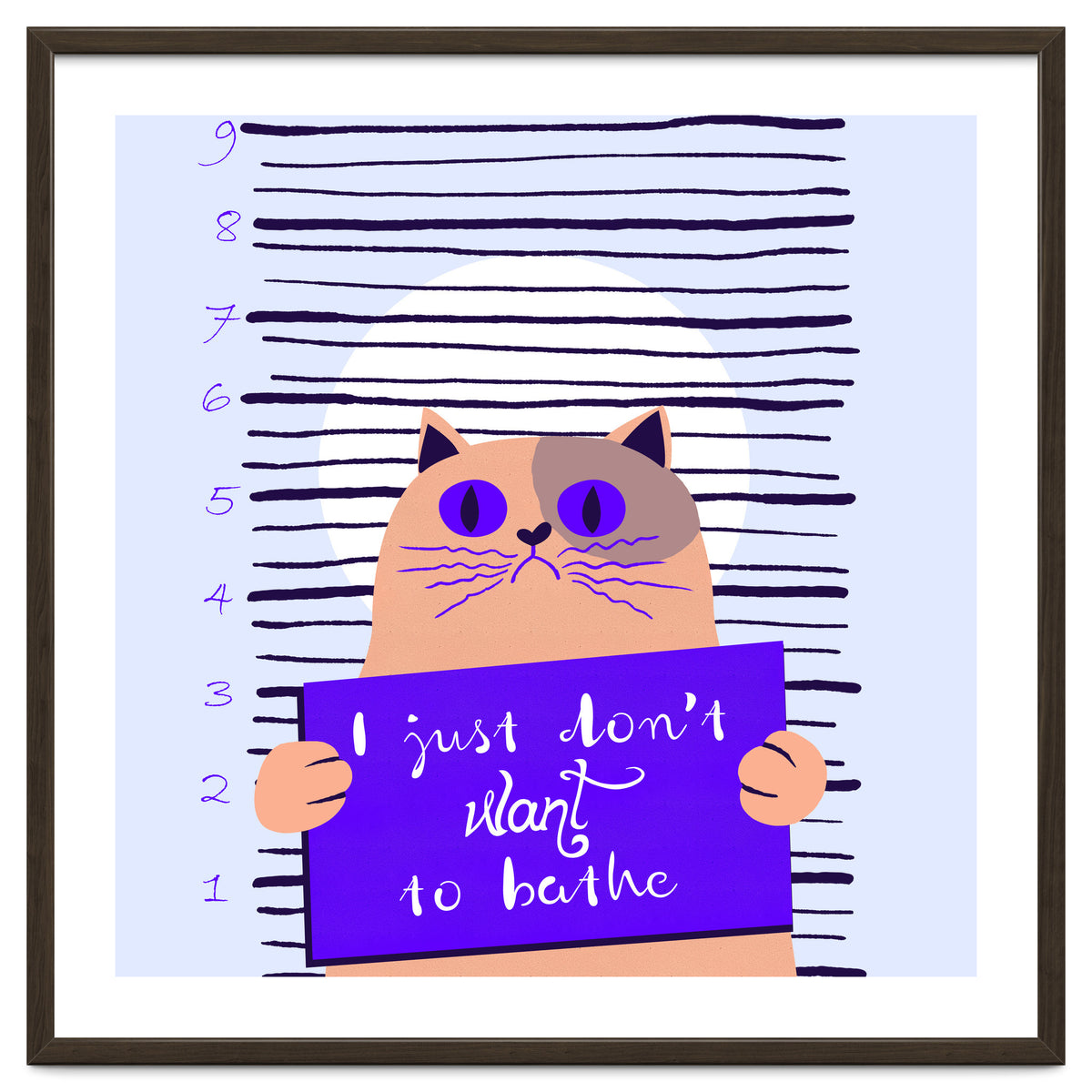 I just don't want to bathe