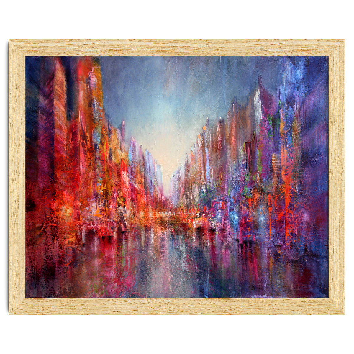 Stadt Am Fluss  - city on the riverside