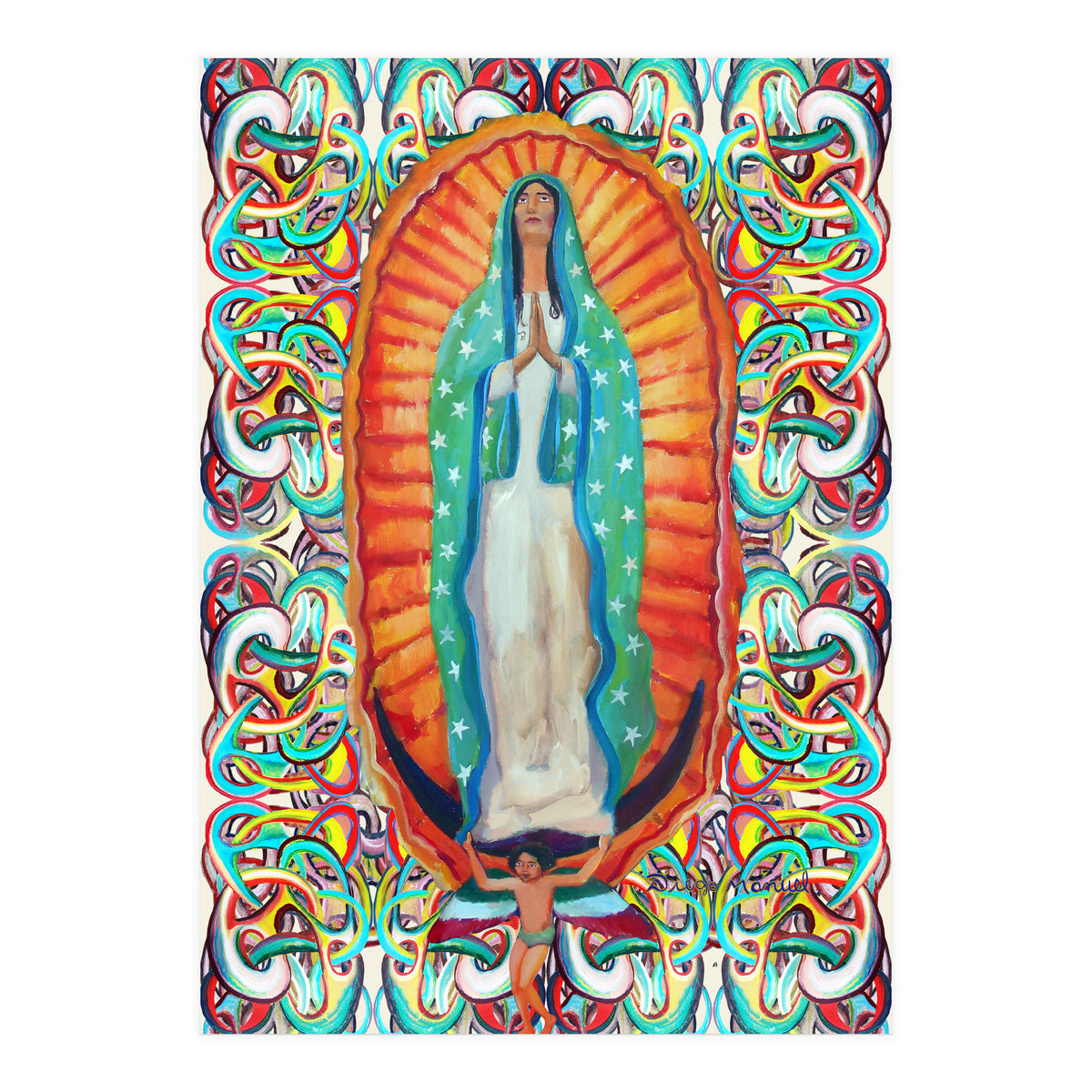 Virgen De Guadalupe 6 (Print Only)