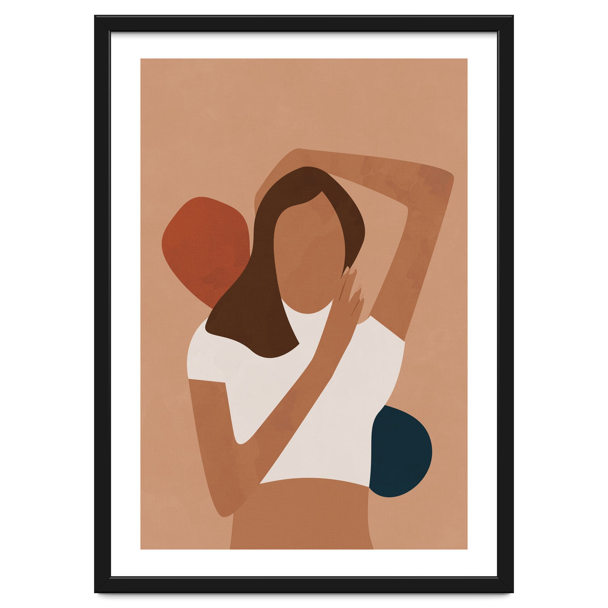 Boho Woman EarthyTones