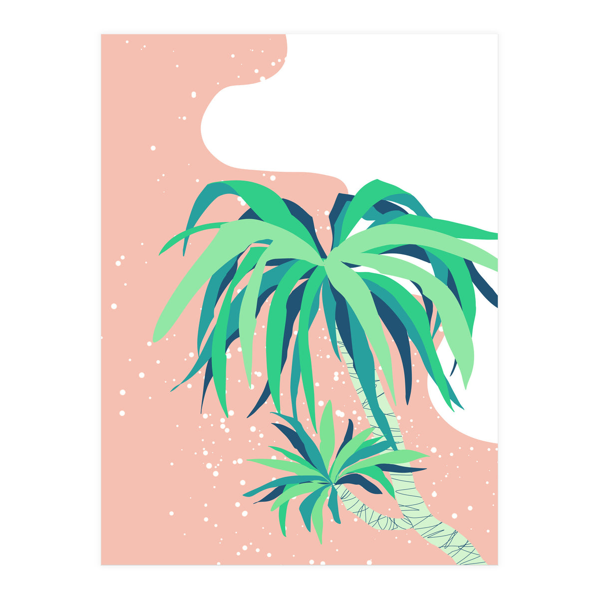 coconut tree (Print Only)