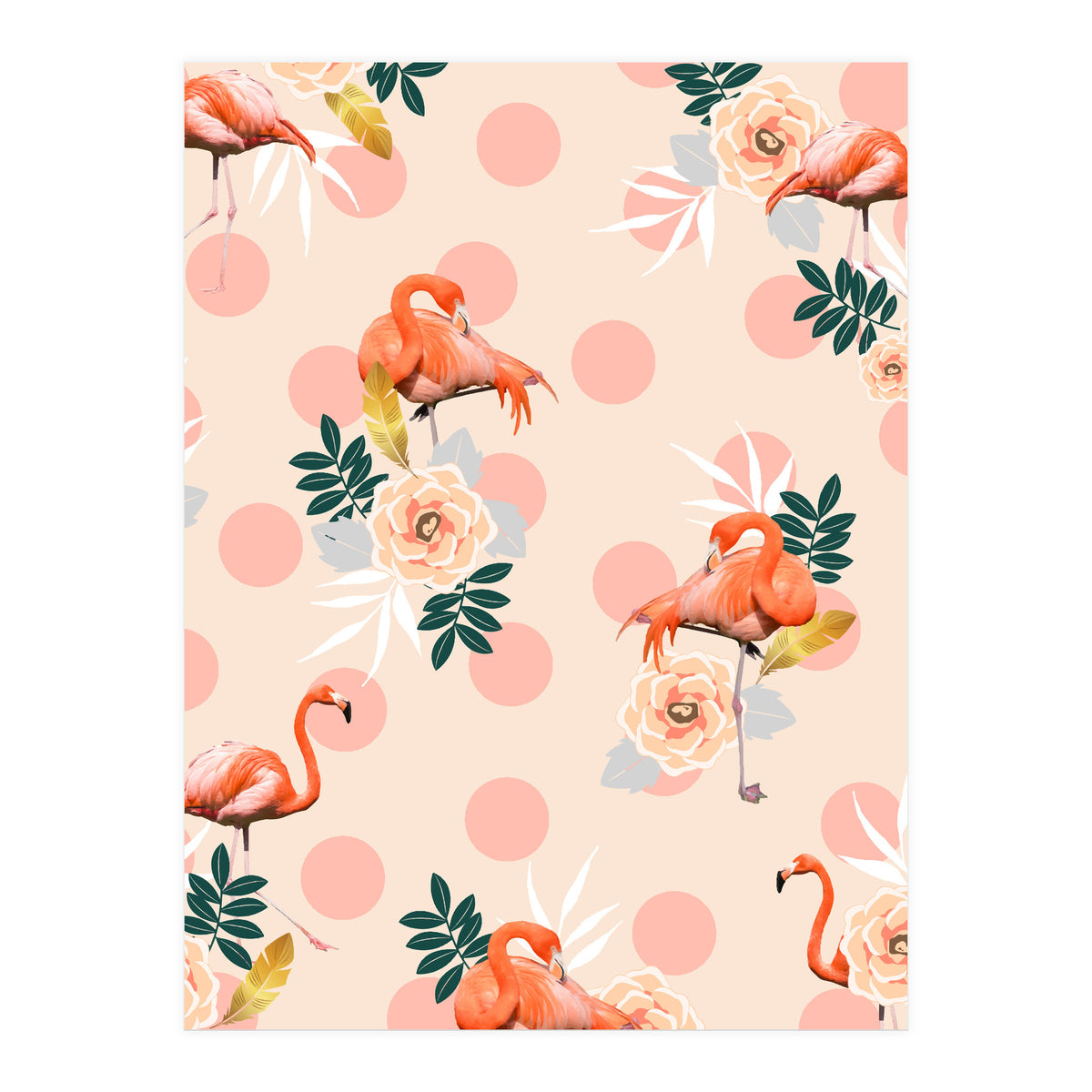 Flamingo Jazz (Print Only)