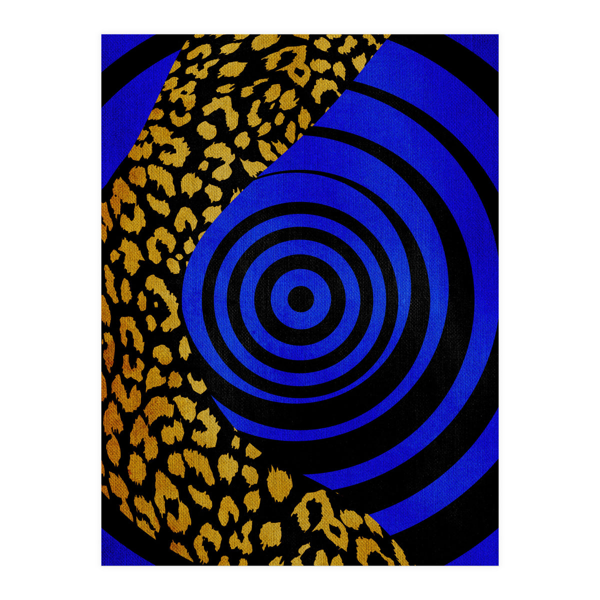 Fun Blue TIGER 2 (Print Only)