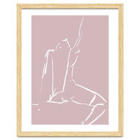 Seated Woman Pink
