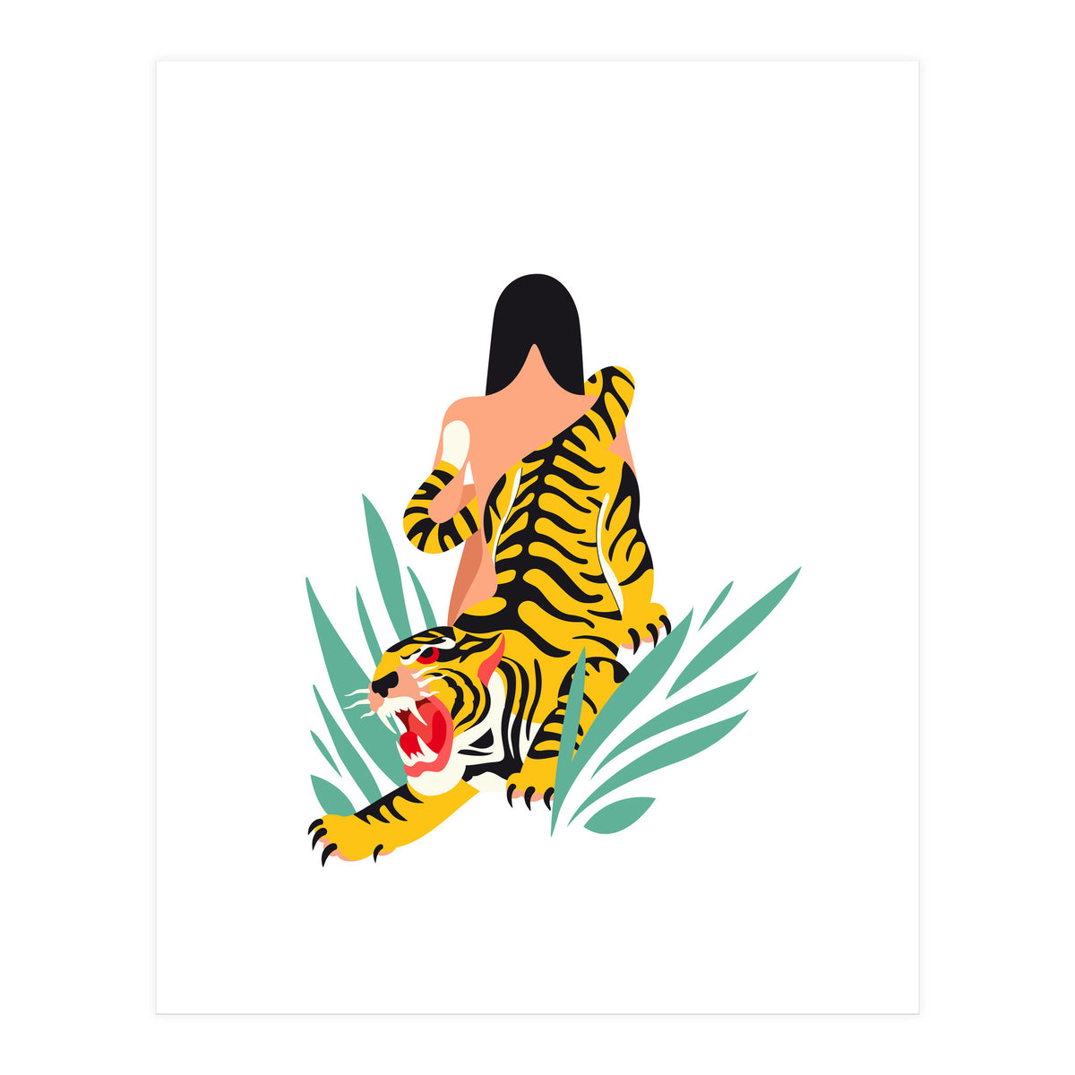 Waking the tiger (Print Only)