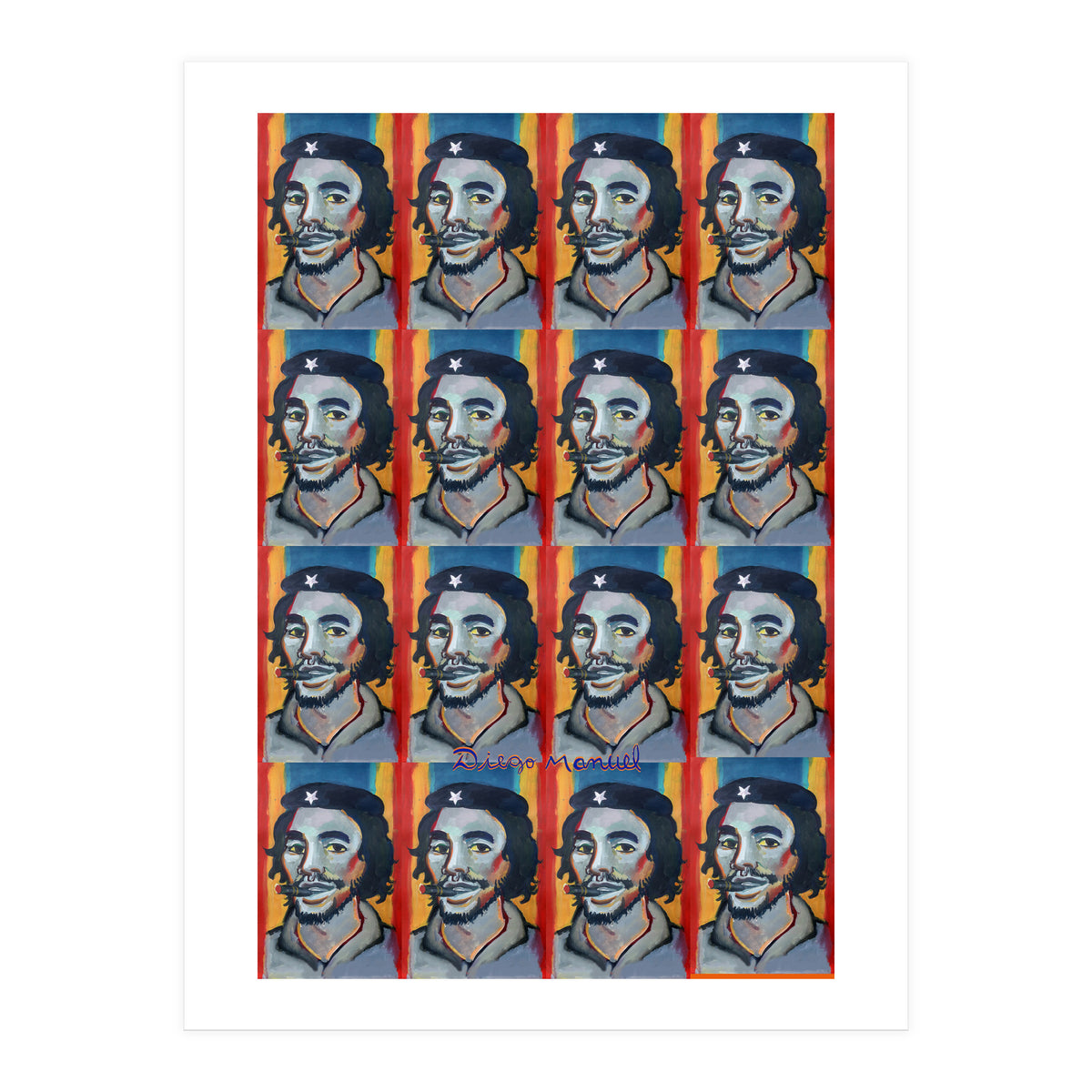 Che Guevara 6 Tapiz (Print Only)