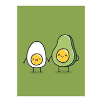 Egg Avocado best friends (Print Only)