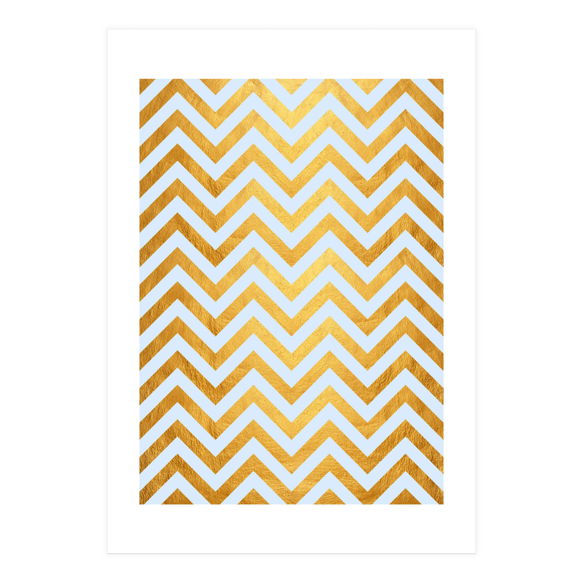 Chevron Golden V (Print Only)