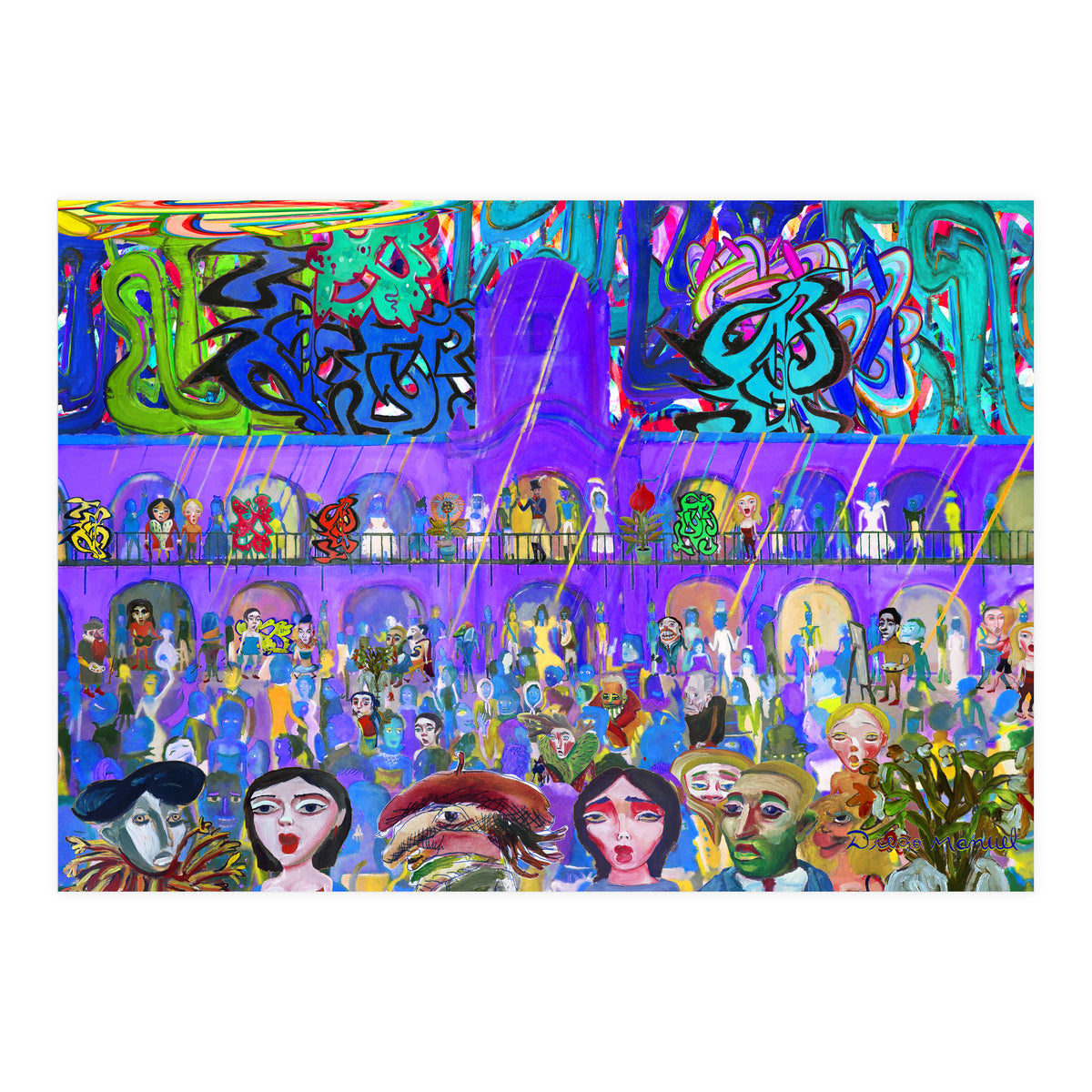 25 De Mayo Pop Digital 13 (Print Only)