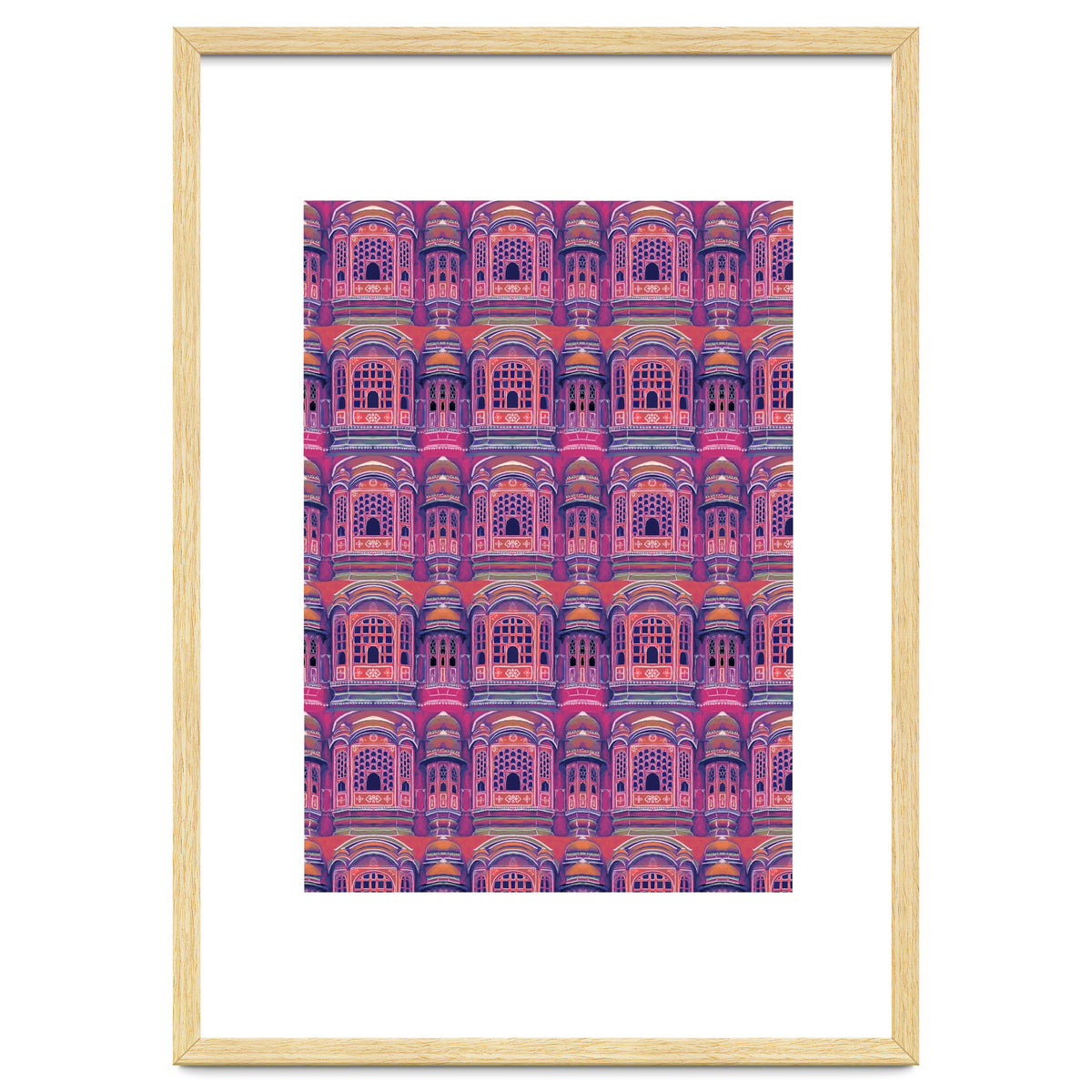 Hawa Mahal (Wind Palace) Retro - India