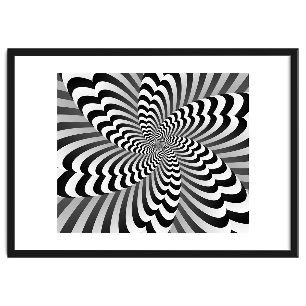 Abstract Optical Illusion