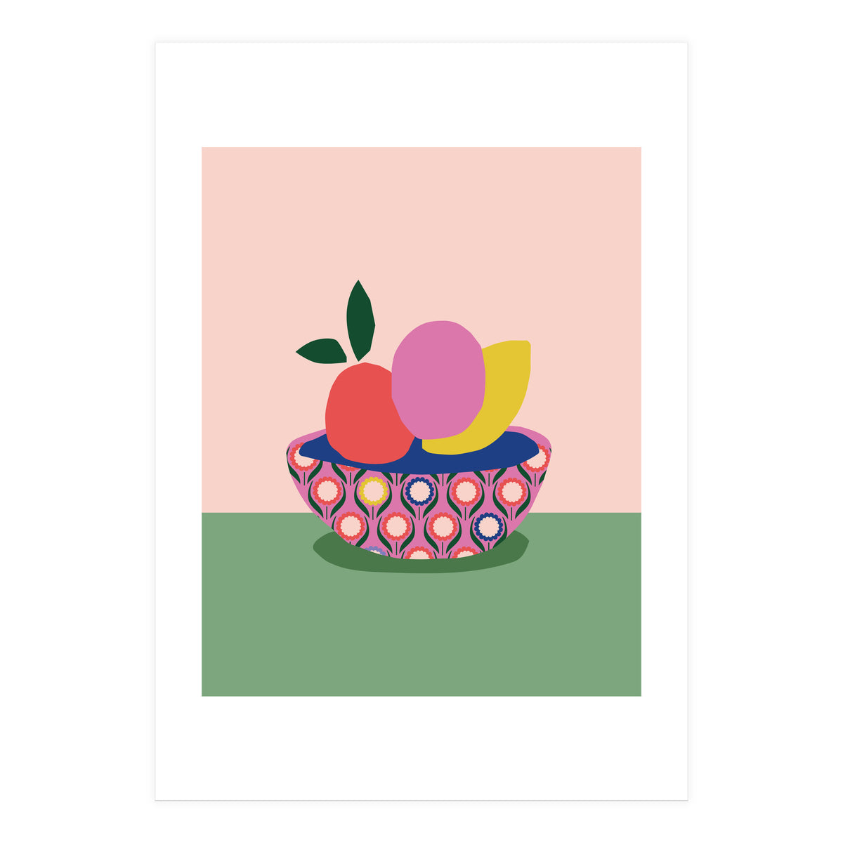 Fruits In Basket 4 Rgb  (Print Only)