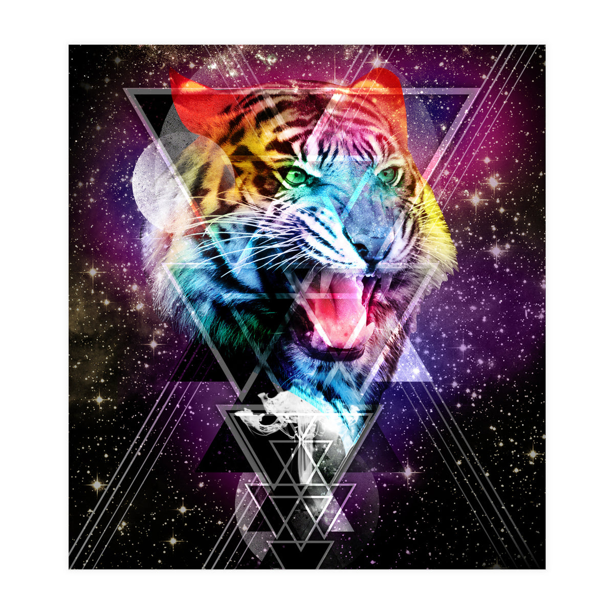 Cosmic Tiger  (Print Only)