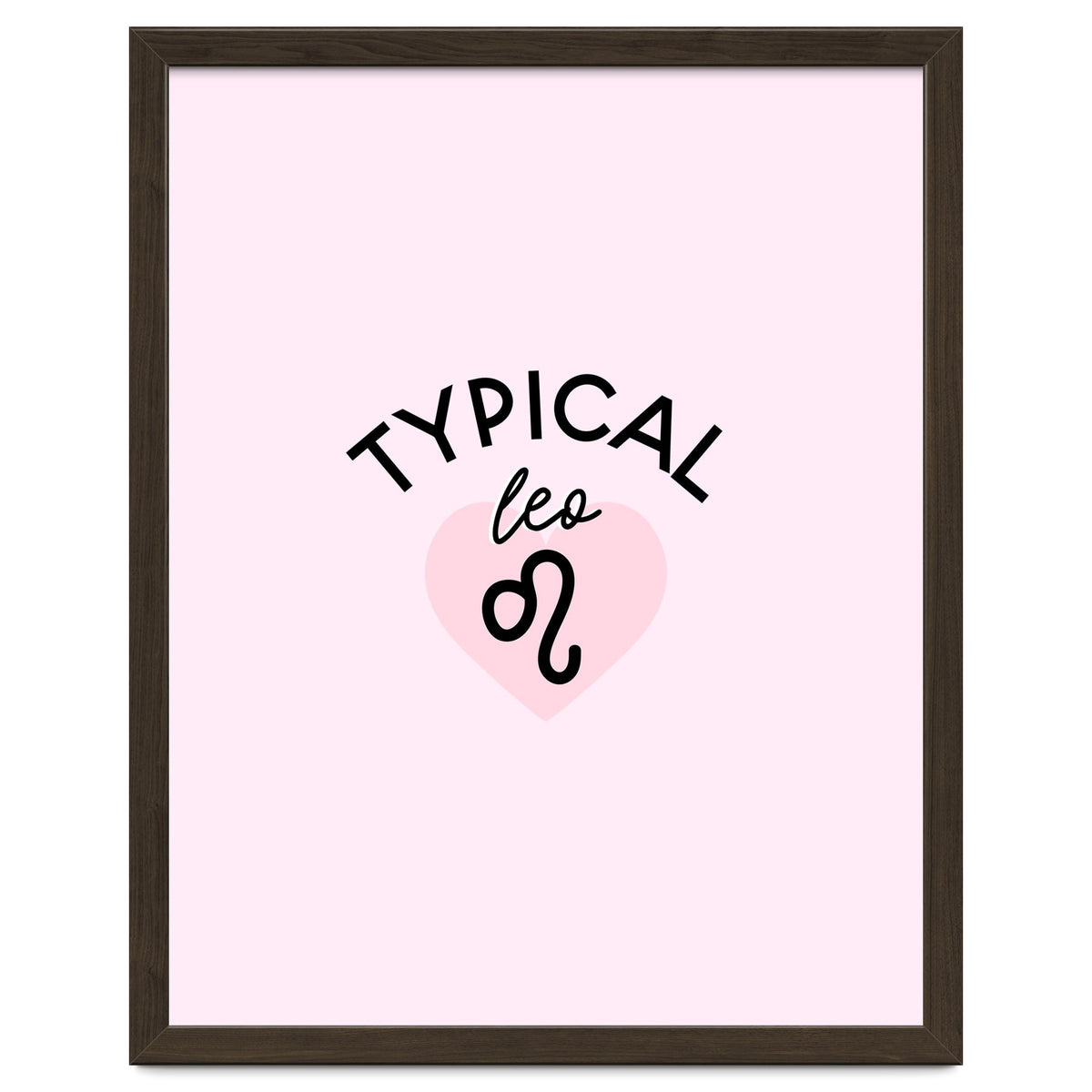 Typical Leo Horoscope Print