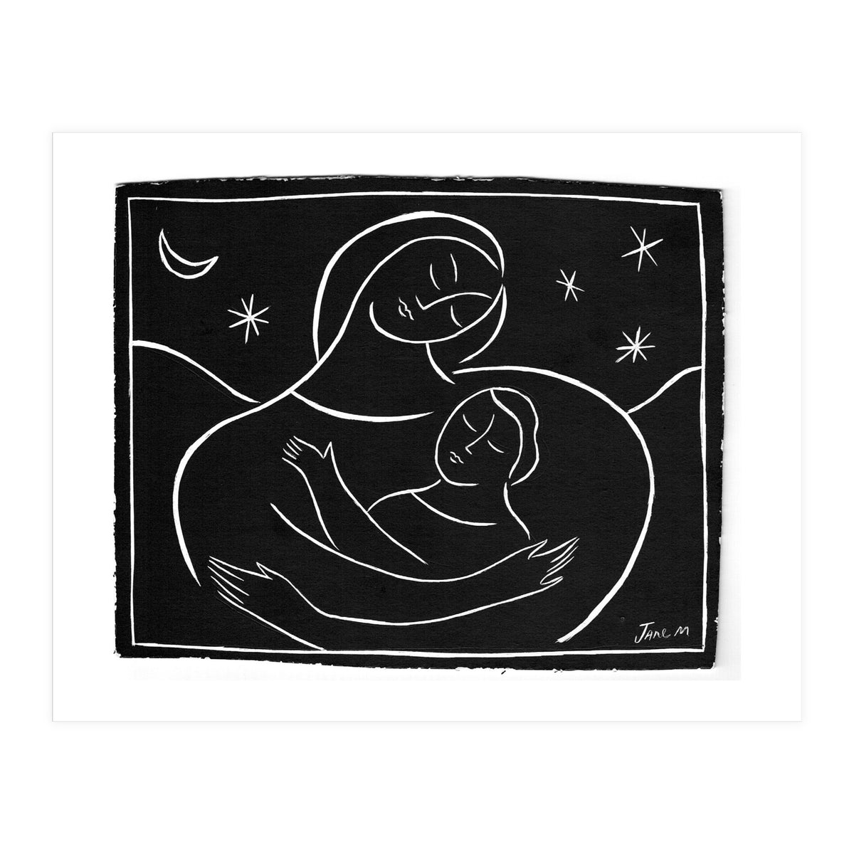 Woman With Child (Print Only)