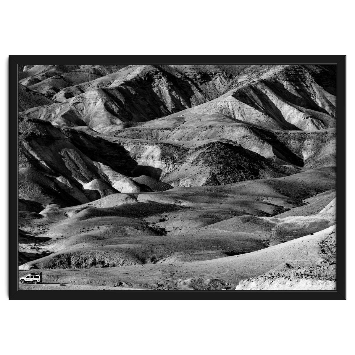 Driving across the Judean Desert