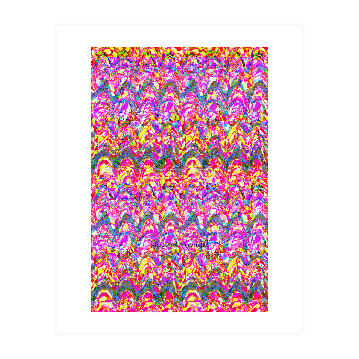Pop abstract color full (Print Only)