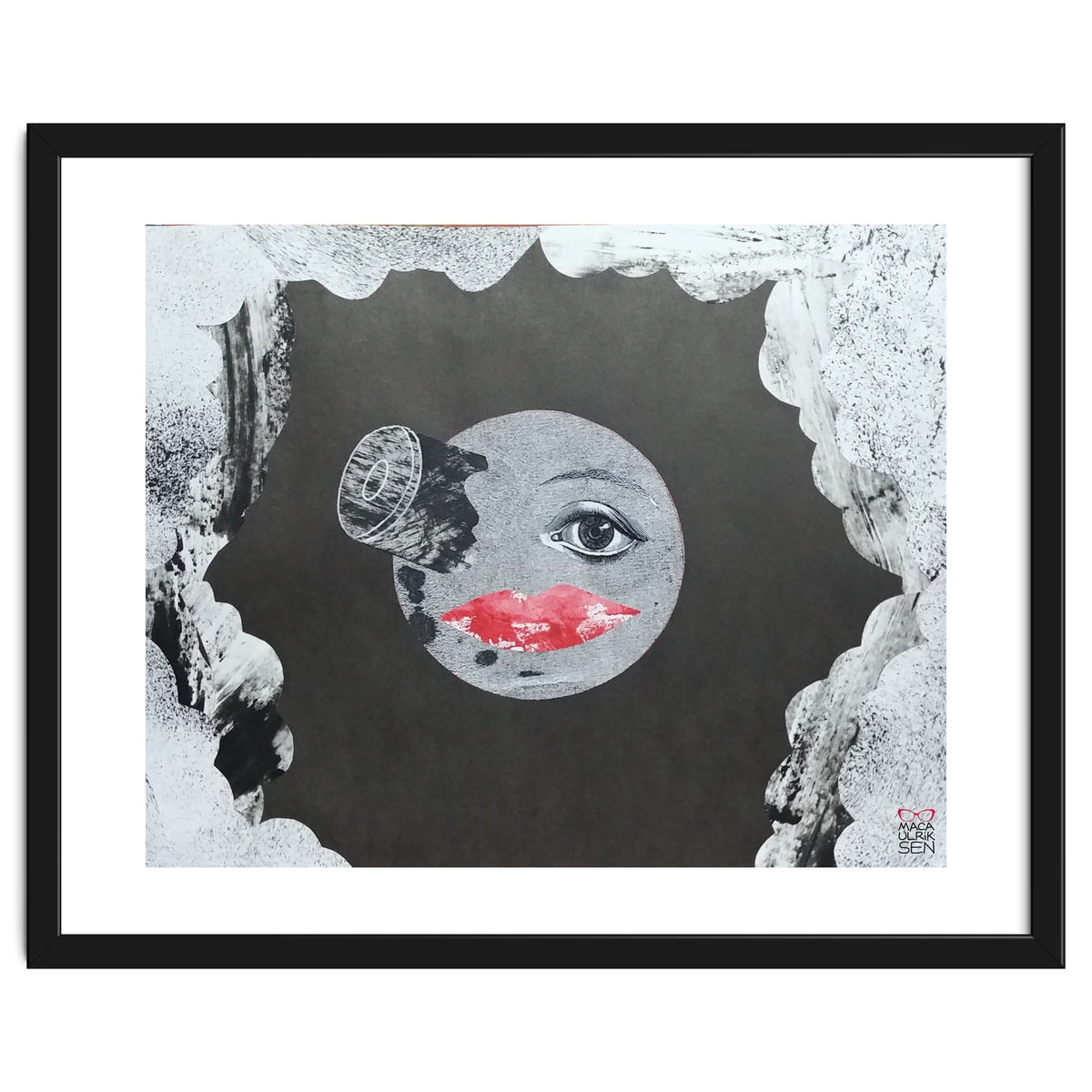 Voyage dans la lune collage