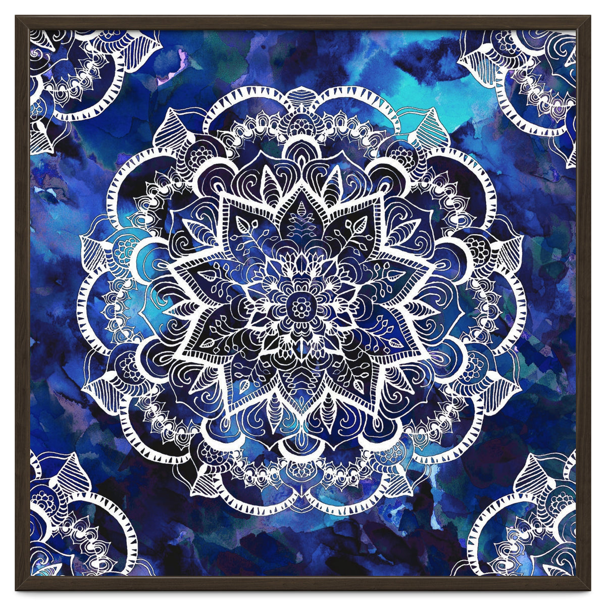 Queen Starring of Mandalas Navy