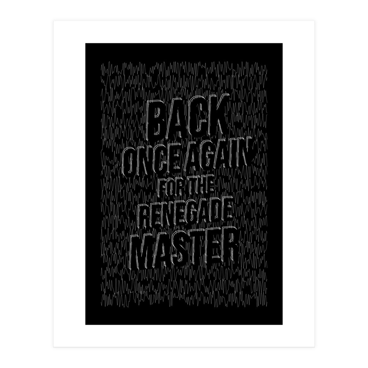 Renegade Master (Print Only)