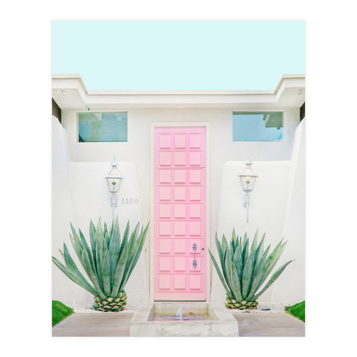 That Pink Door in Palm Springs California (Print Only)