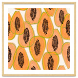 Papaya Cravings | Pastel Watercolor Tropical Fruit Food Painting | Juicy Sweet Illustration thumbnail