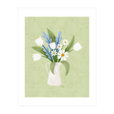 Green Spring Vase (Print Only) thumbnail