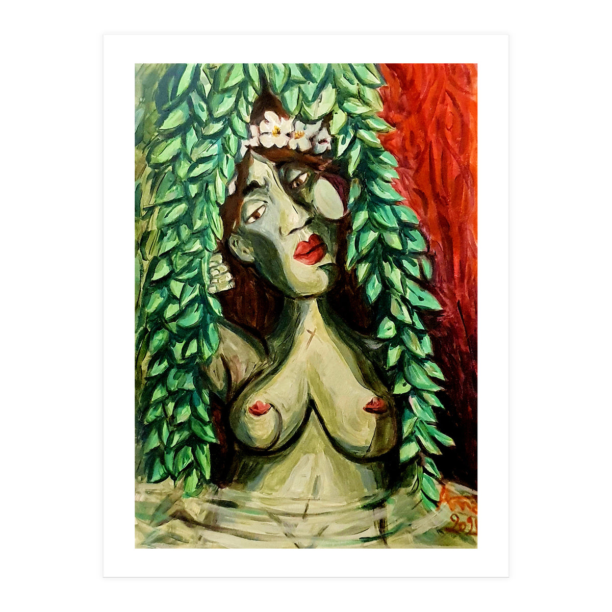 Under the willow tree (Print Only)