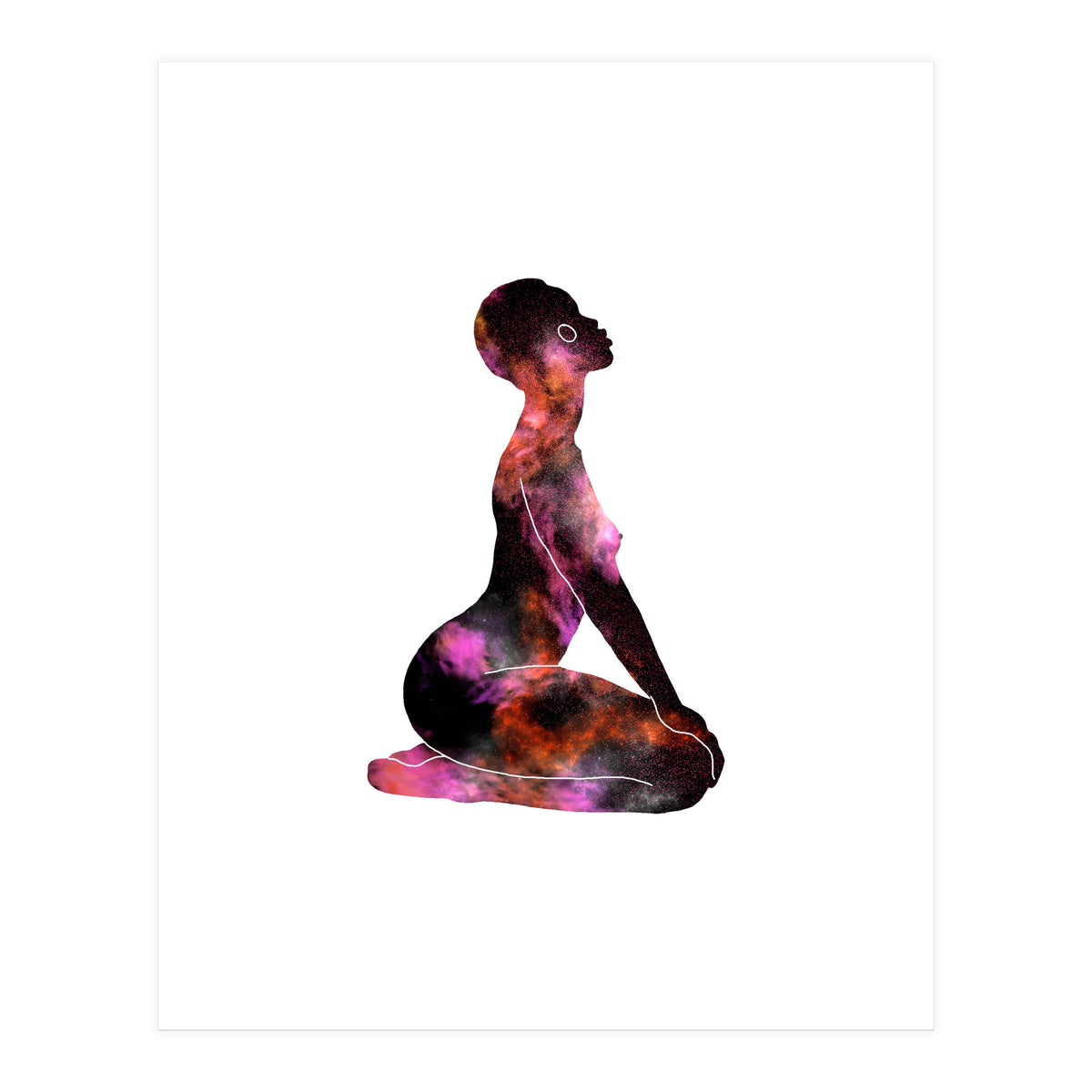 Girl on fire (Print Only)