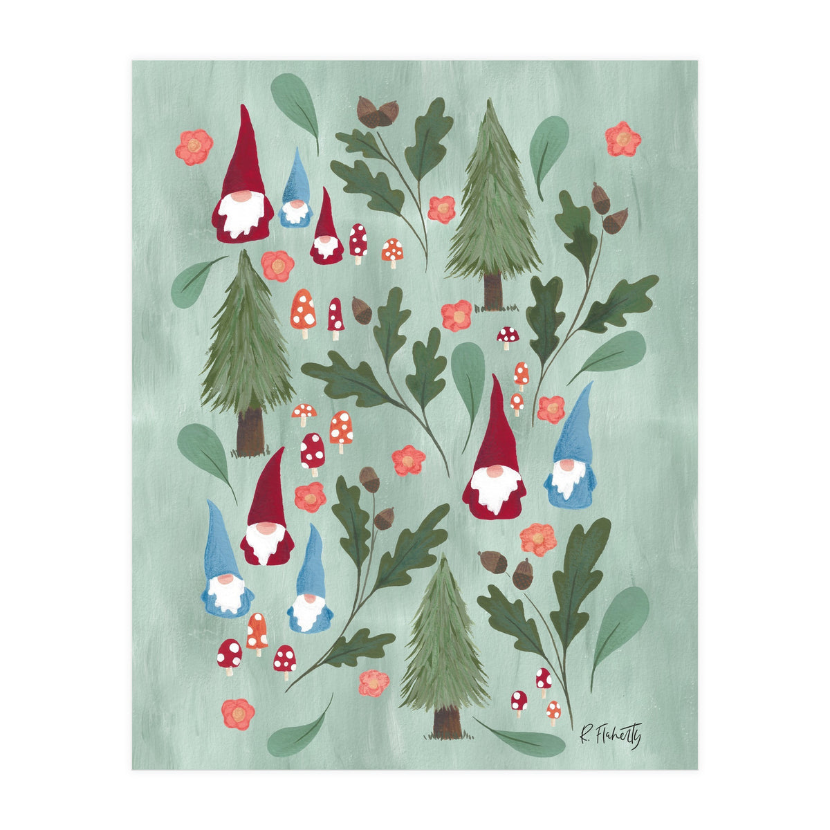 Garden Gnomes (Print Only)