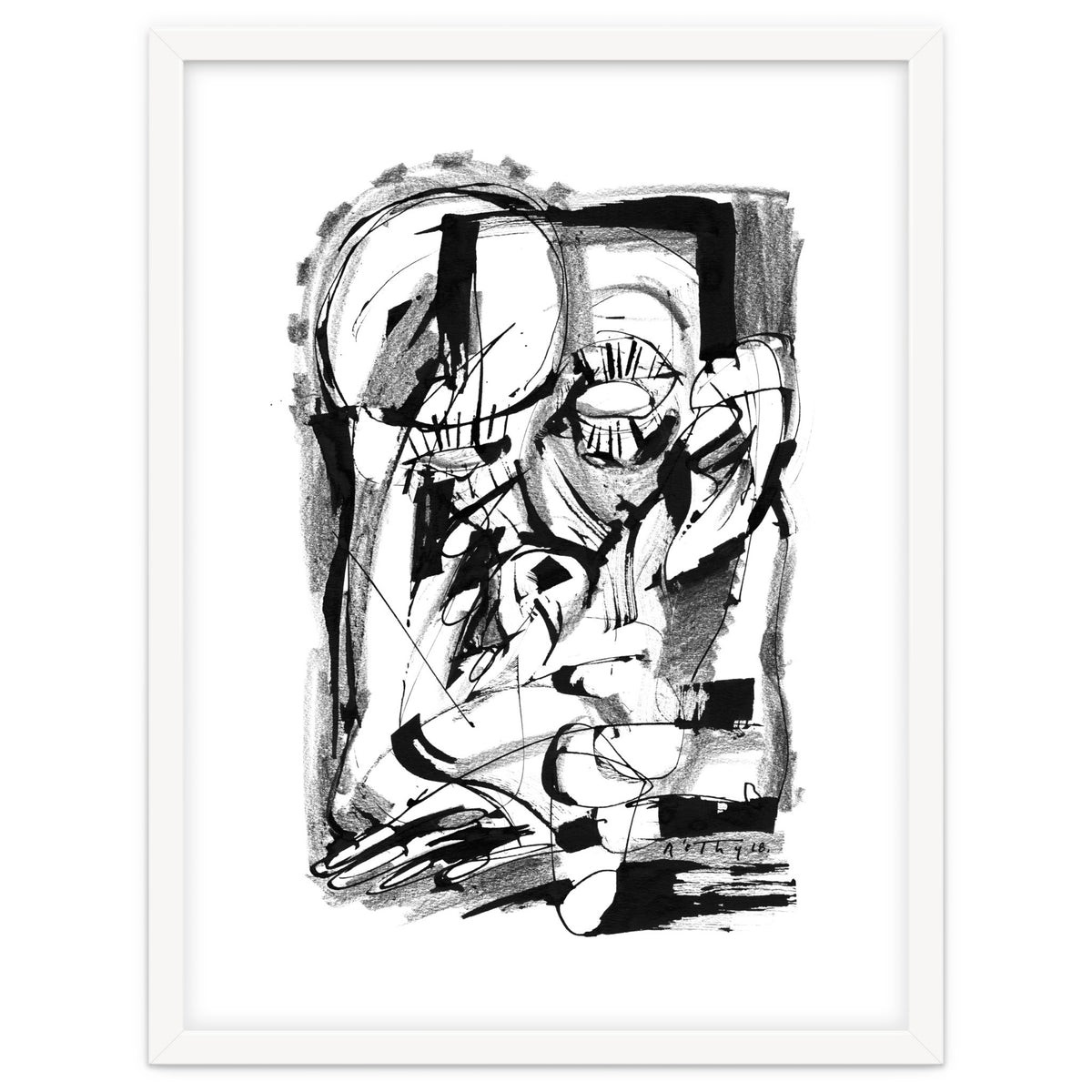 Power of the Mind - b&w