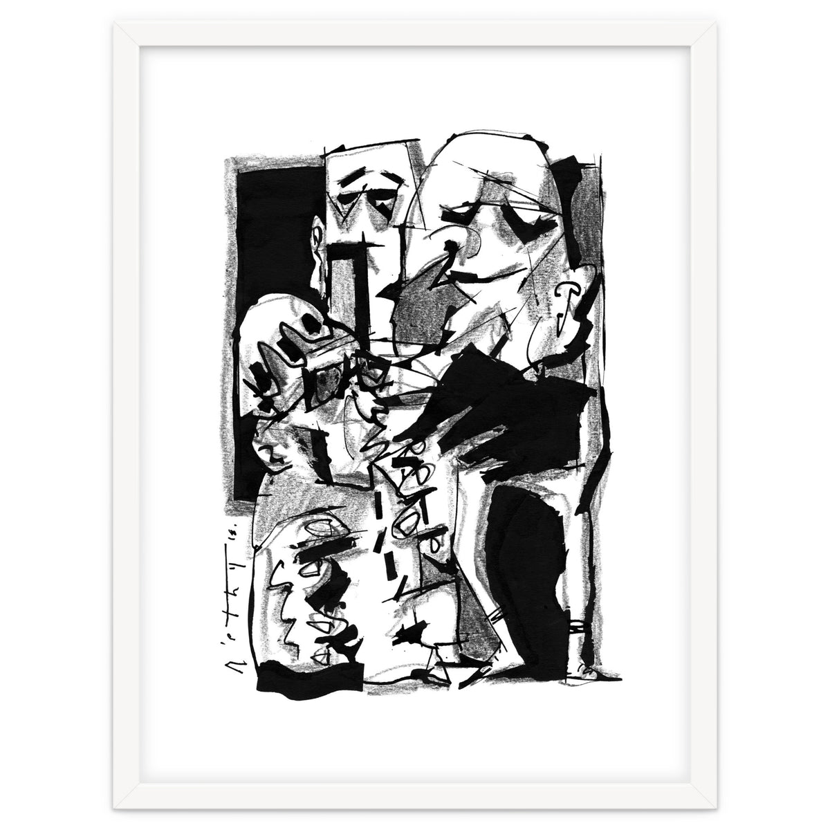 Chapter One: Never Talk With Strangers - b&w