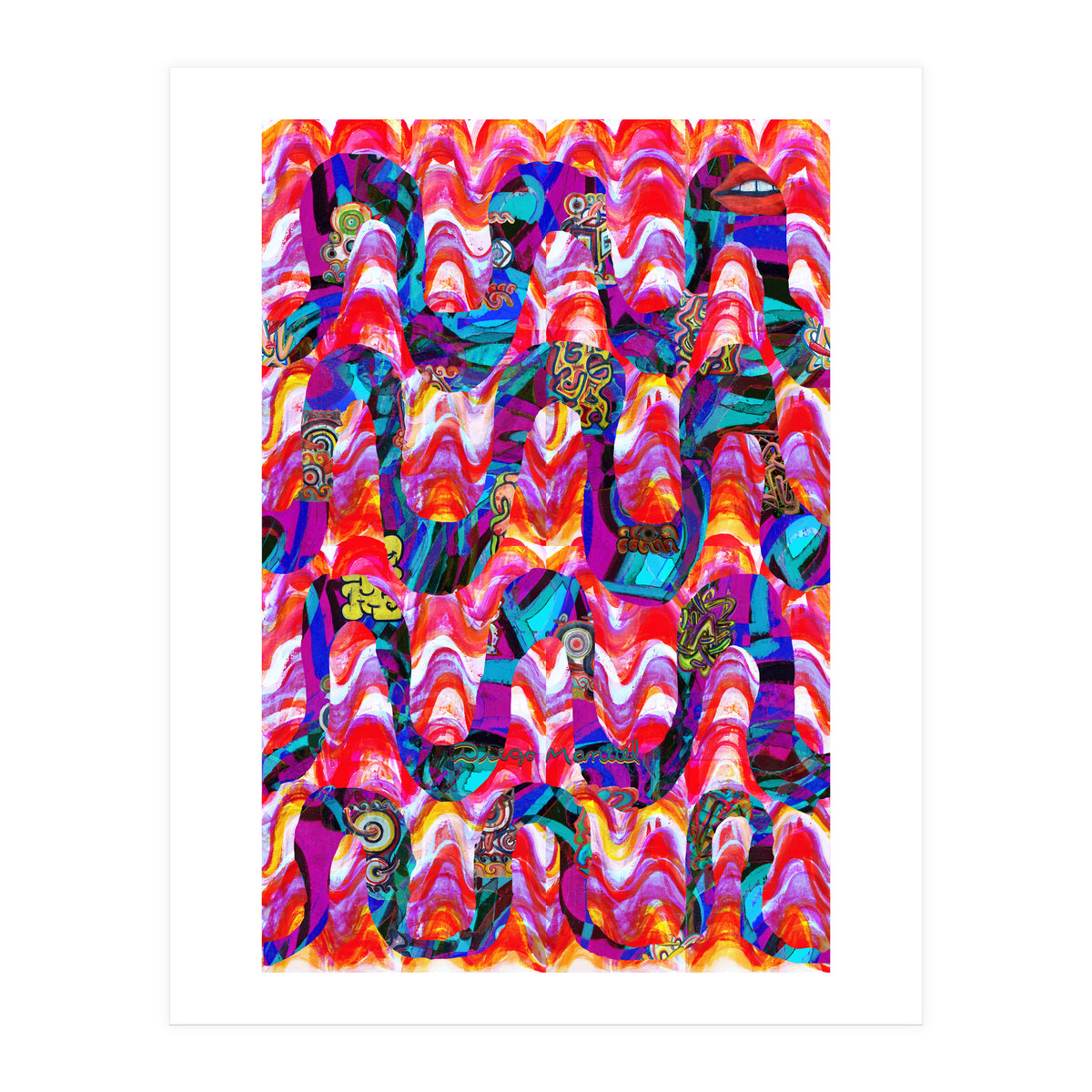 Pop Abstract 1 (Print Only)