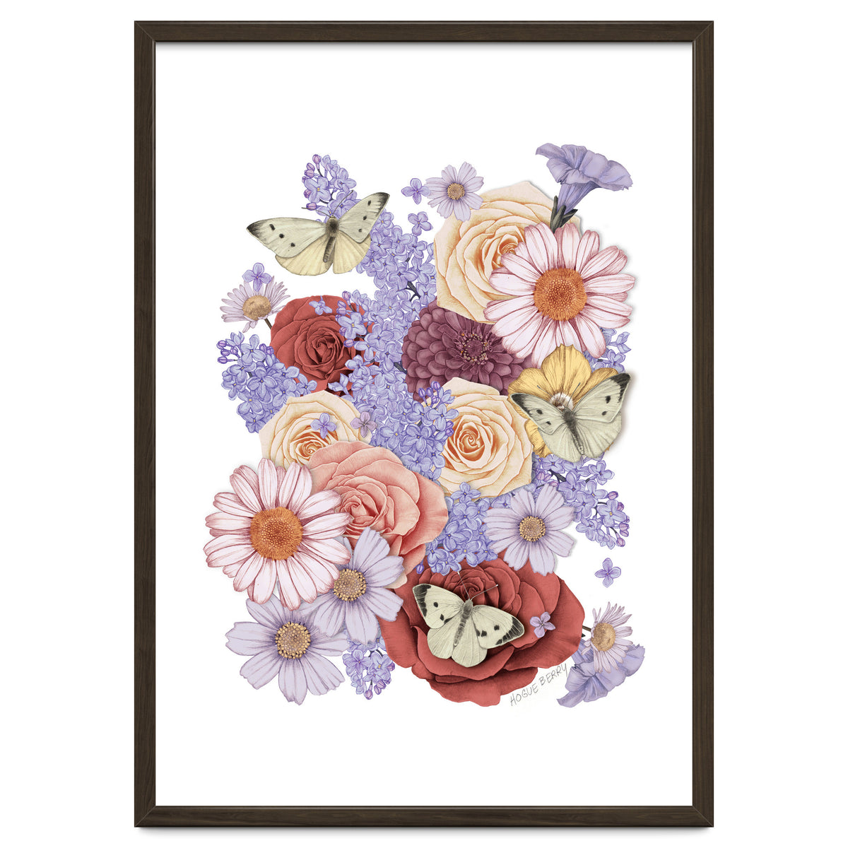 Flowers and Butterflies