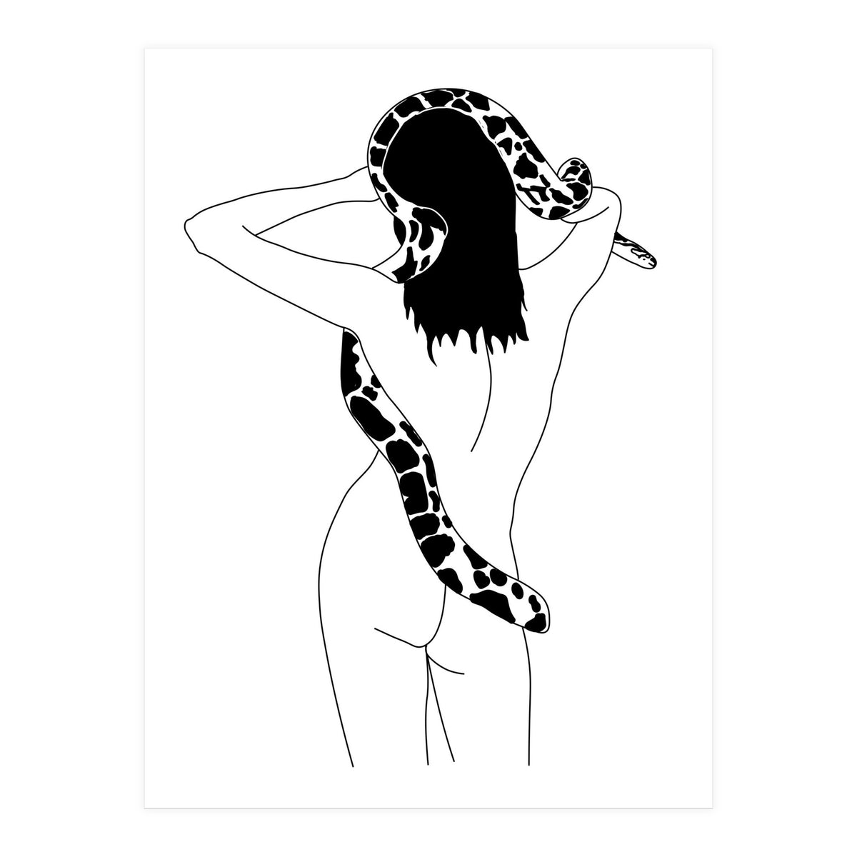 Snake Girl 2 (Print Only)
