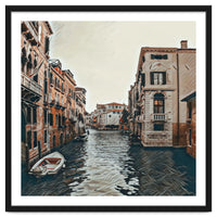 Water Way In Venice