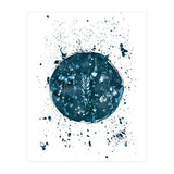Indigo Blue Botanical Leaves No. 8 (Print Only) thumbnail
