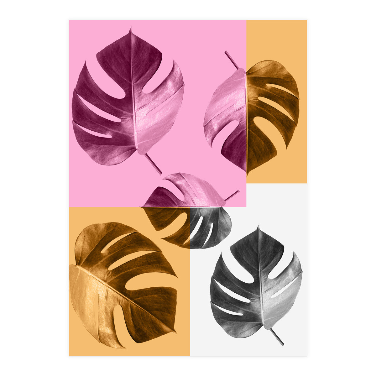 Tropical collage III (Print Only)