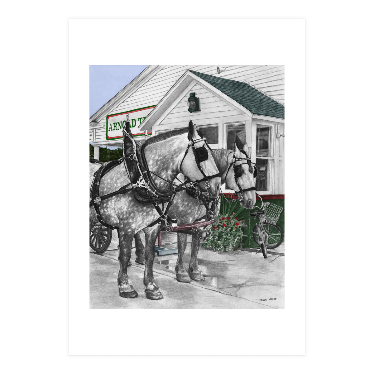 Mackinac Island Horses (Print Only)