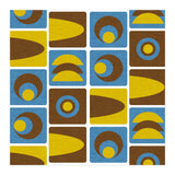 70s Cube Geo Blue  (Print Only) thumbnail
