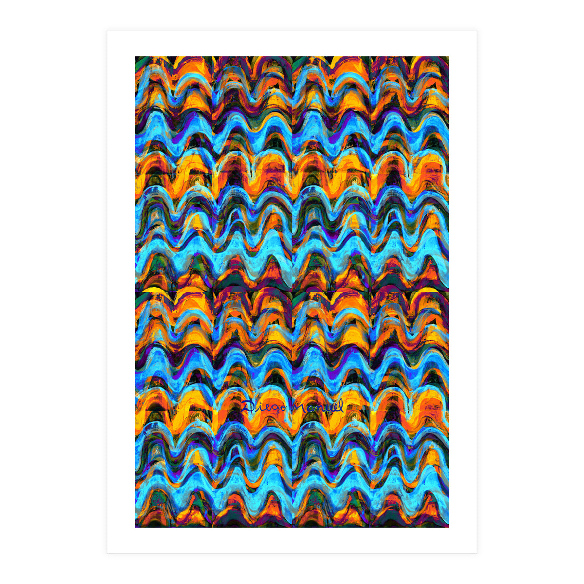 Pop abstract color full (Print Only)