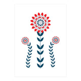 Scandi Folk Flowers  (Print Only) thumbnail