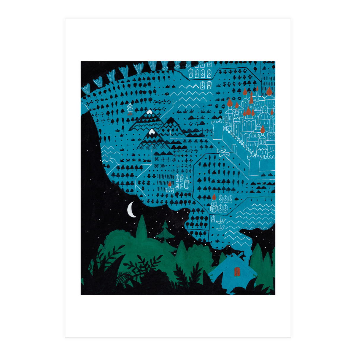 Russian Folk Tales - Go There, I don´t know where, bring me that, I don´t know what (Print Only)