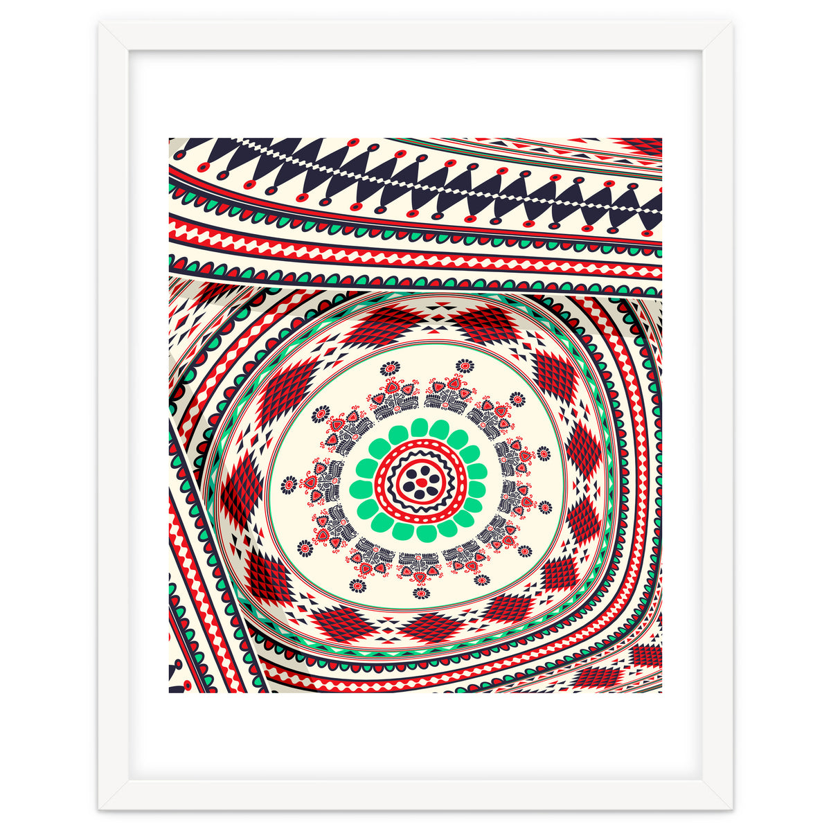 Romanian embroidery background 7