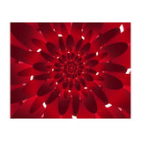 Abstract Modern Red Floral Design Art (Print Only) thumbnail