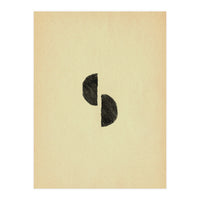 Abstract mid-century modern shapes (Print Only)