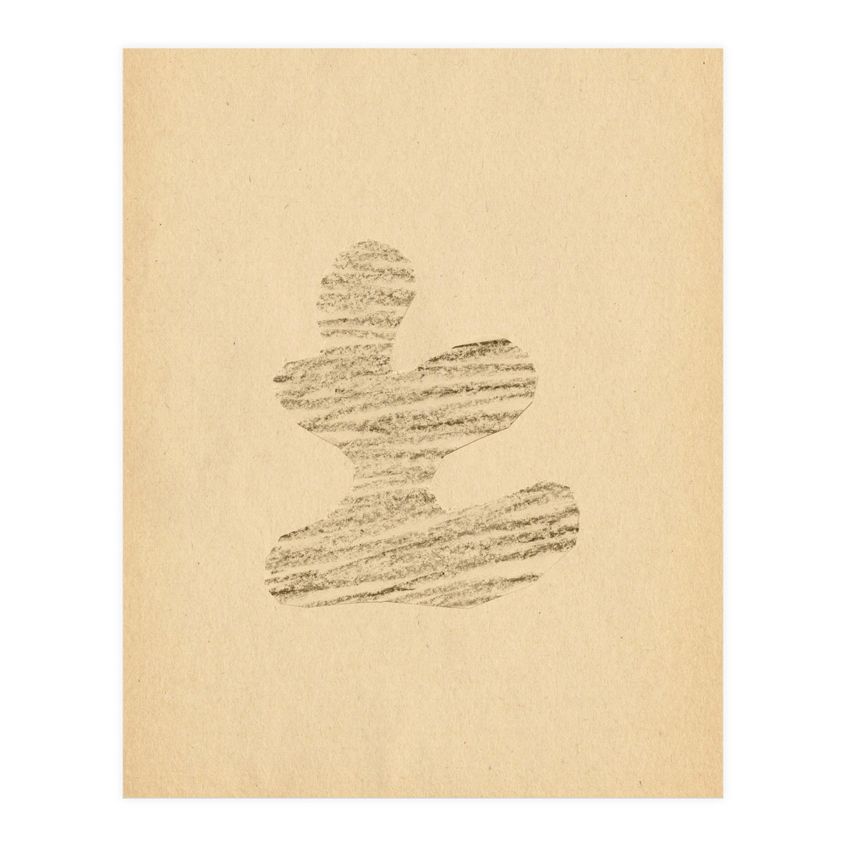 Abstract drawing shape (Print Only)