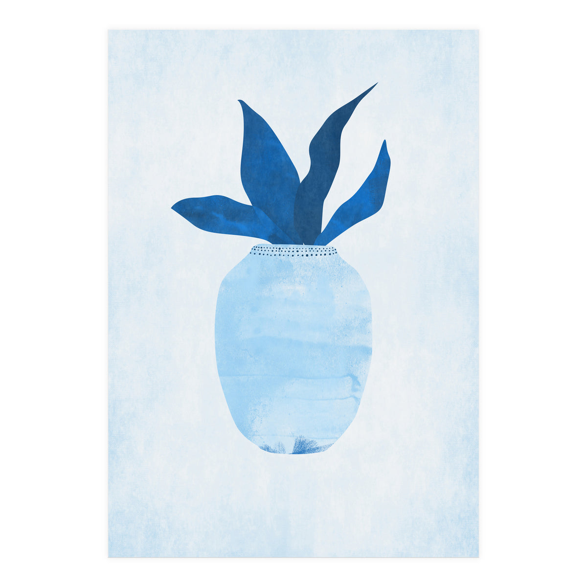 Blue vase (Print Only)